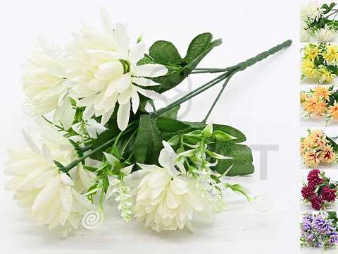 CHRYZANTEMA BUKIET X5